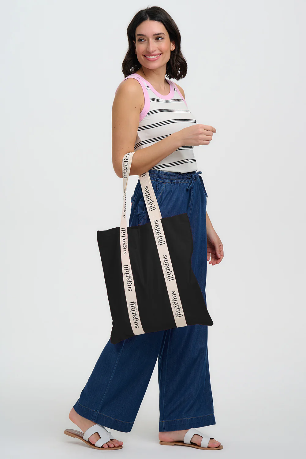 SHB Tote Bag - Black - Image 3