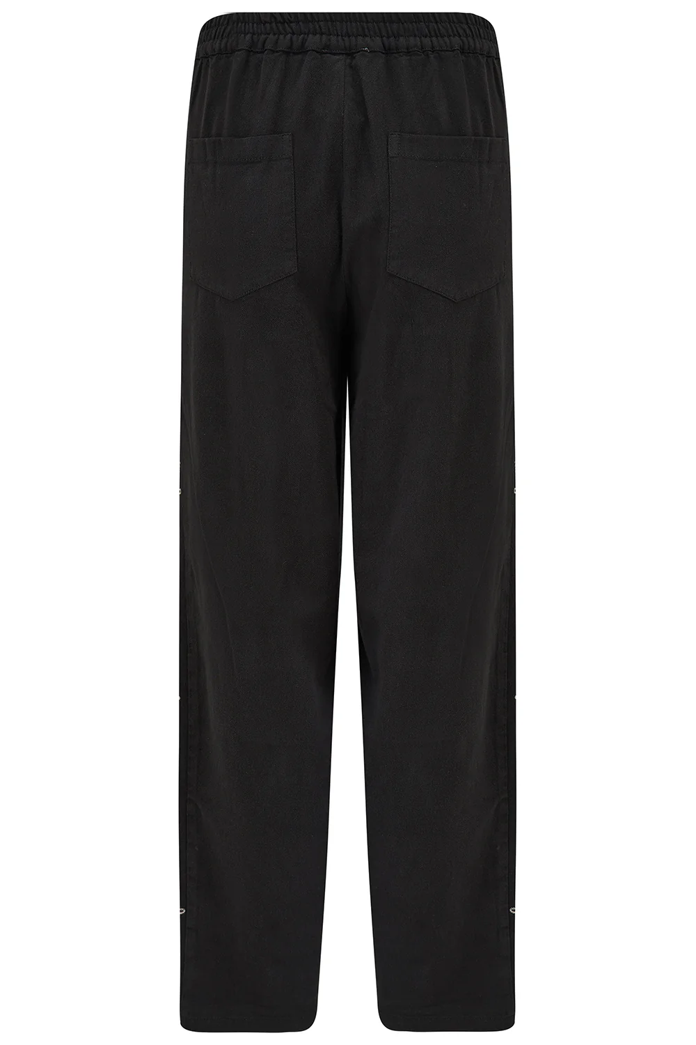 Calista Trousers - Black, Ecru Floral - Image 7