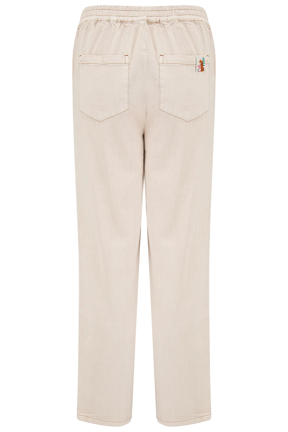 Calista Trousers - Cream - Image 8