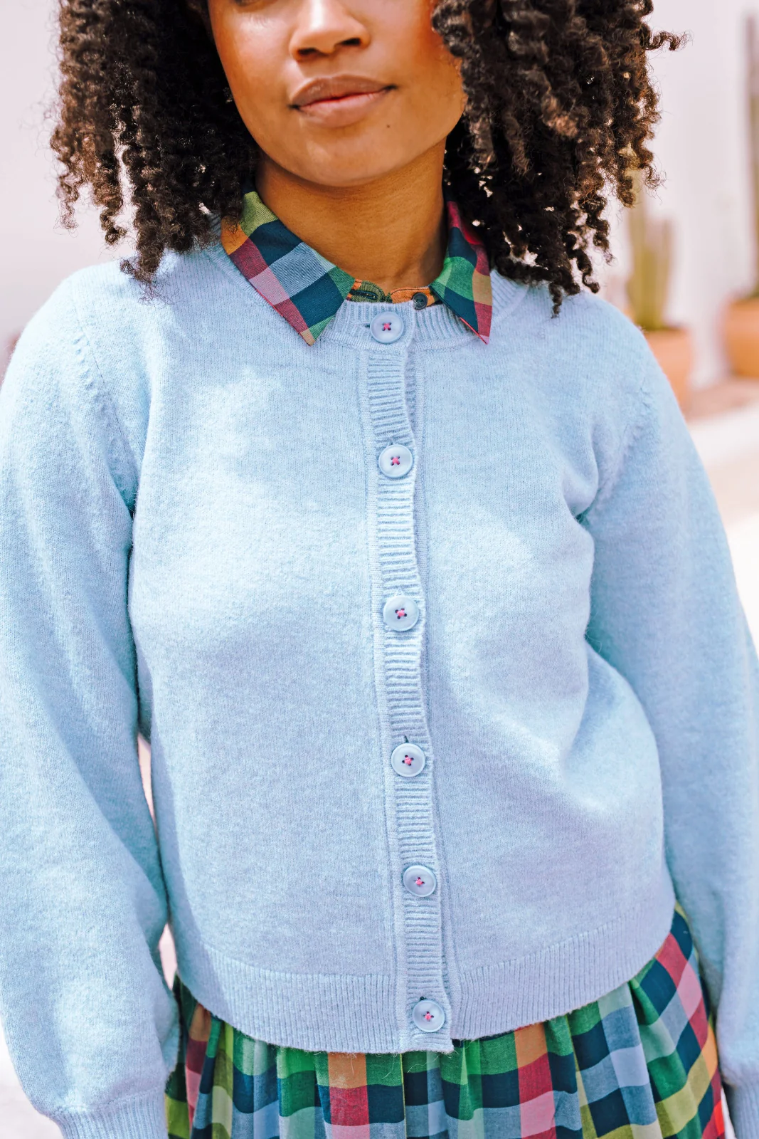 Jamie Cardigan - Sky Blue - Image 6