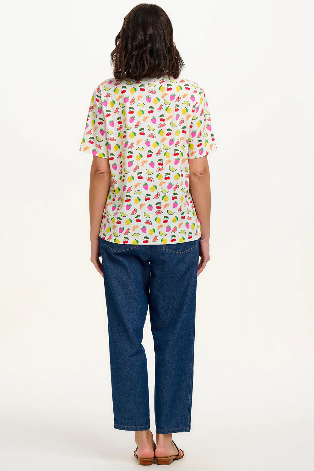 Kinsley Relaxed T-Shirt - Cream, Fruit Salad - Image 7