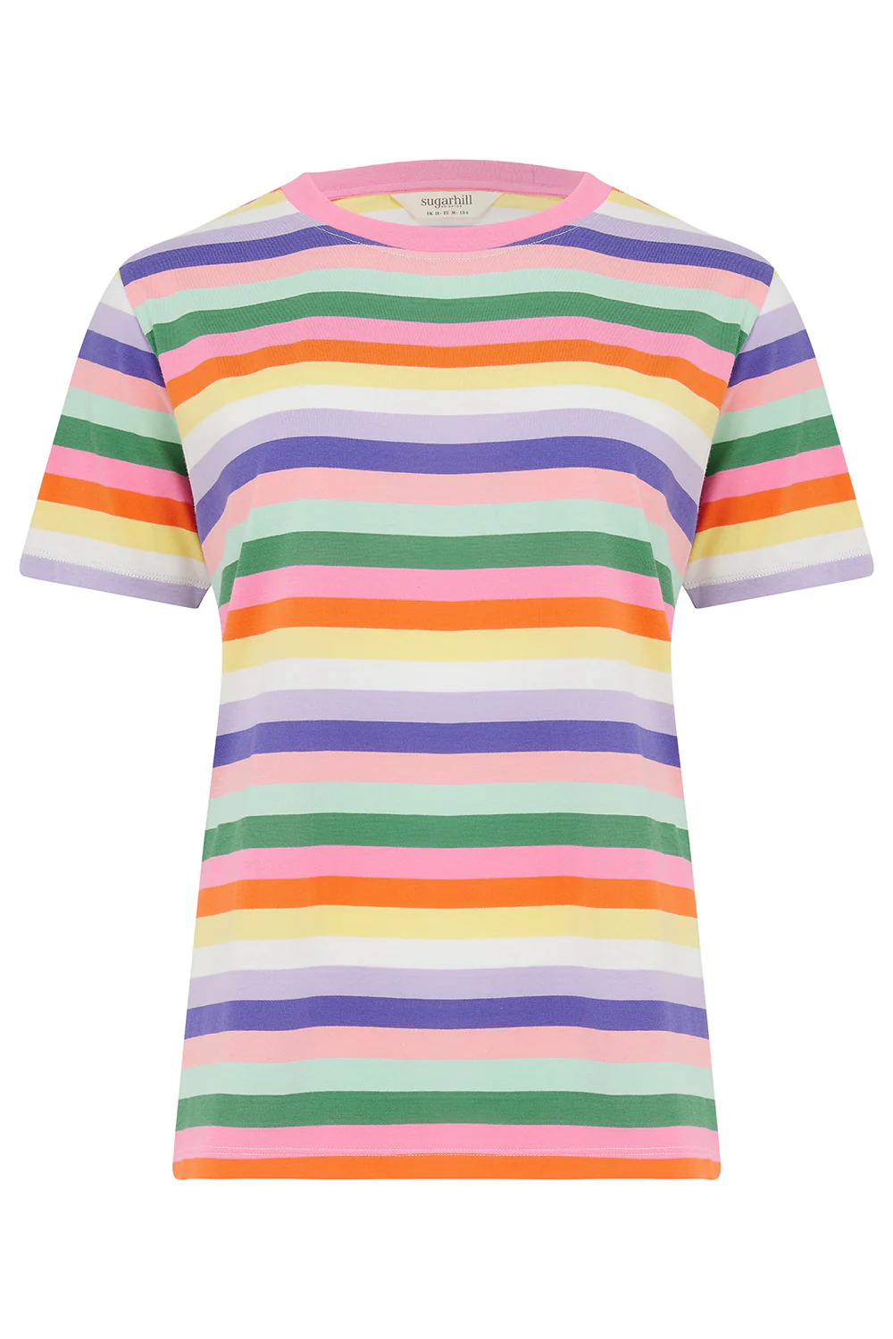 Maggie T-Shirt - Multi, Candy Stripe - Image 6