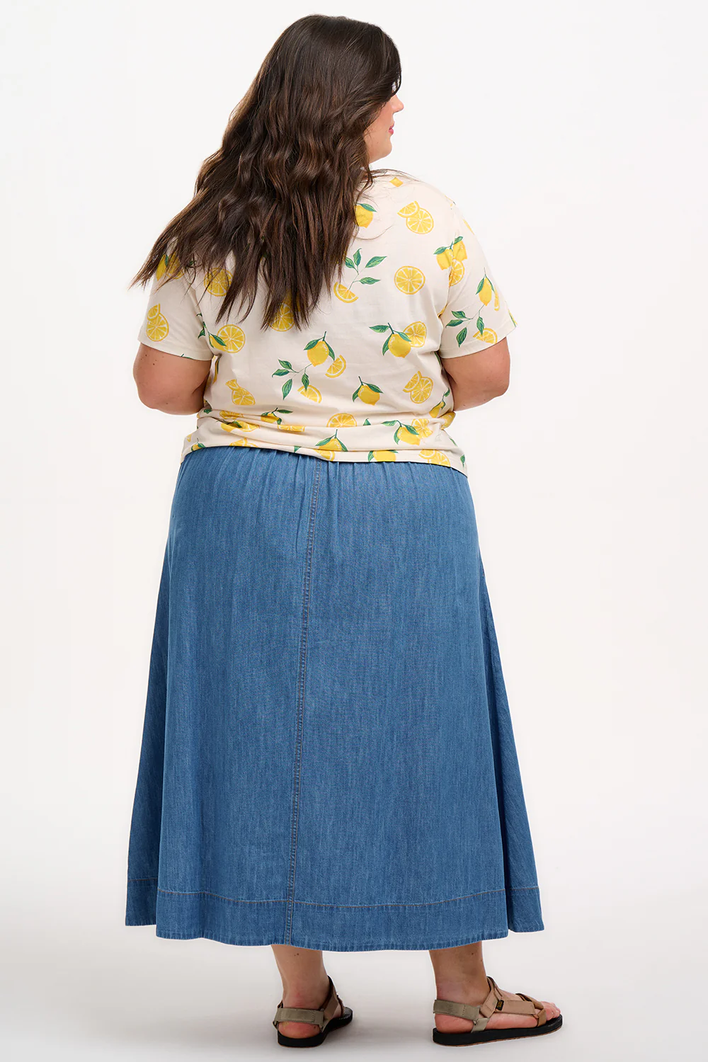 Maggie T-Shirt - Off-White, Lemon Drizzle - Image 5