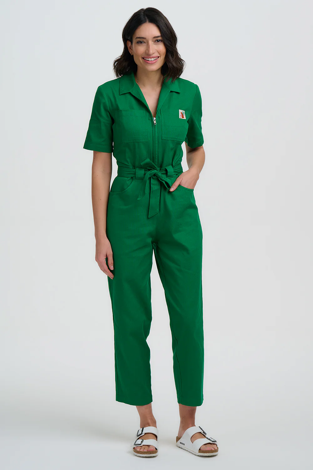 Meredith Boilersuit - Bright Green