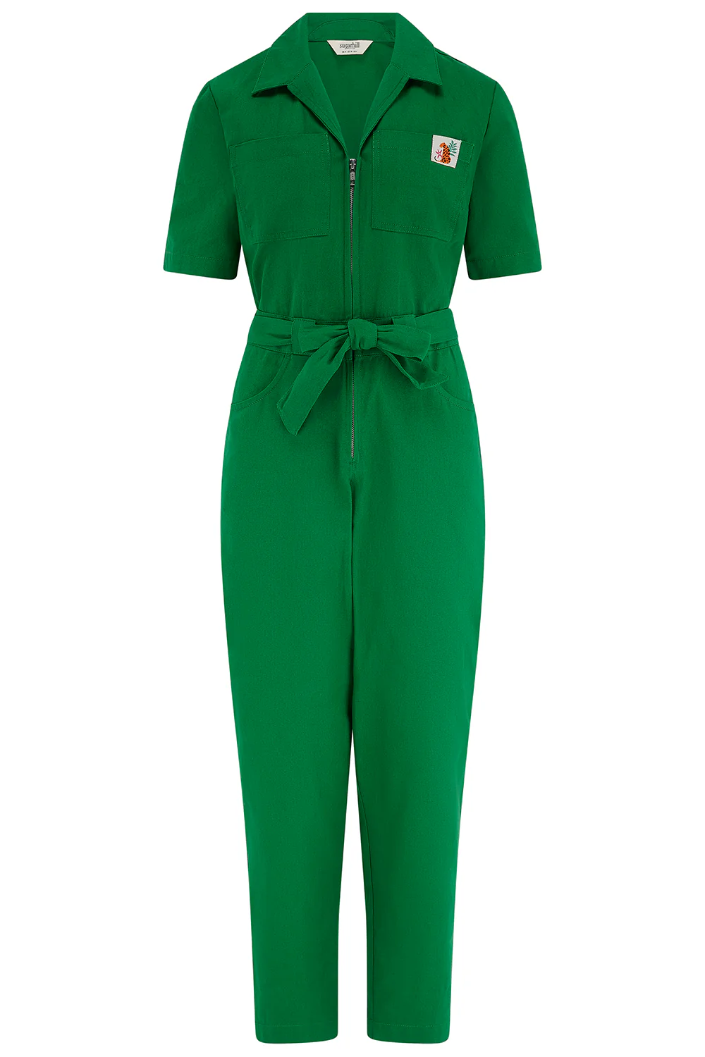 Meredith Boilersuit - Bright Green - Image 5