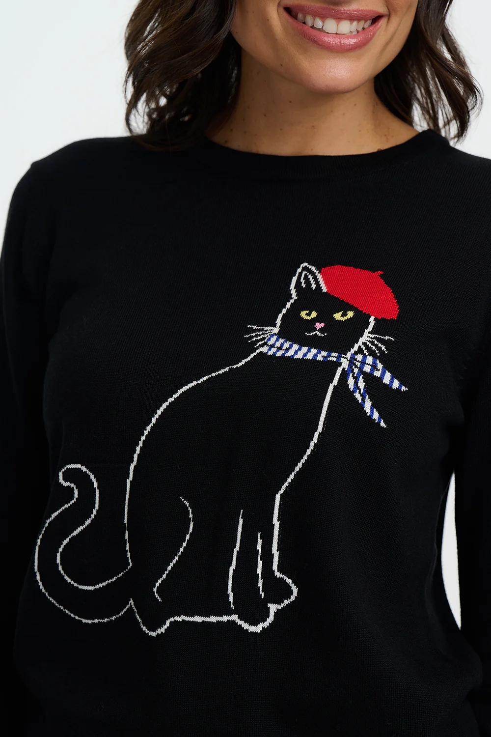 Rita Jumper - Black, French Kitty - Image 3
