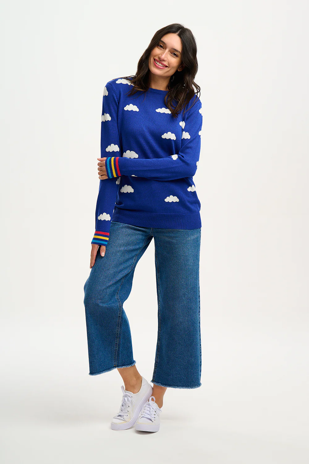 Rita Jumper - Cobalt Blue, Dreamy Days - Image 5